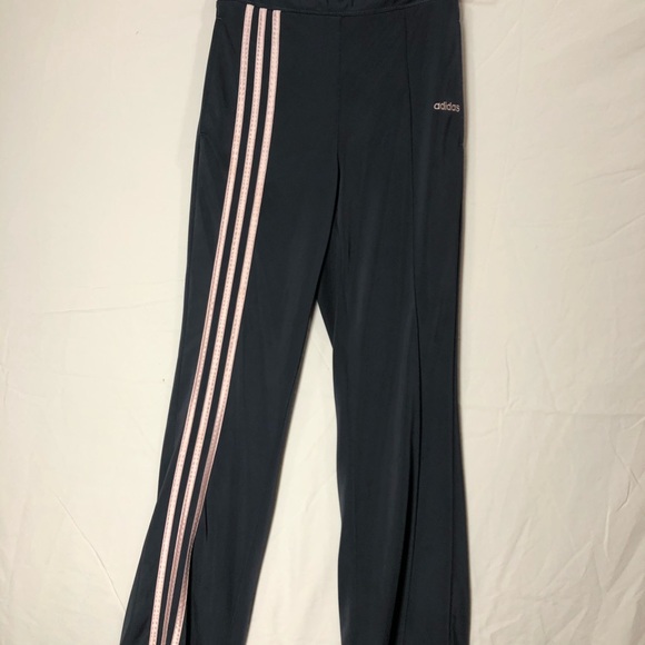 Vintage Adidas Grey Tracksuit- High Waisted Pants - Picture 6 of 9